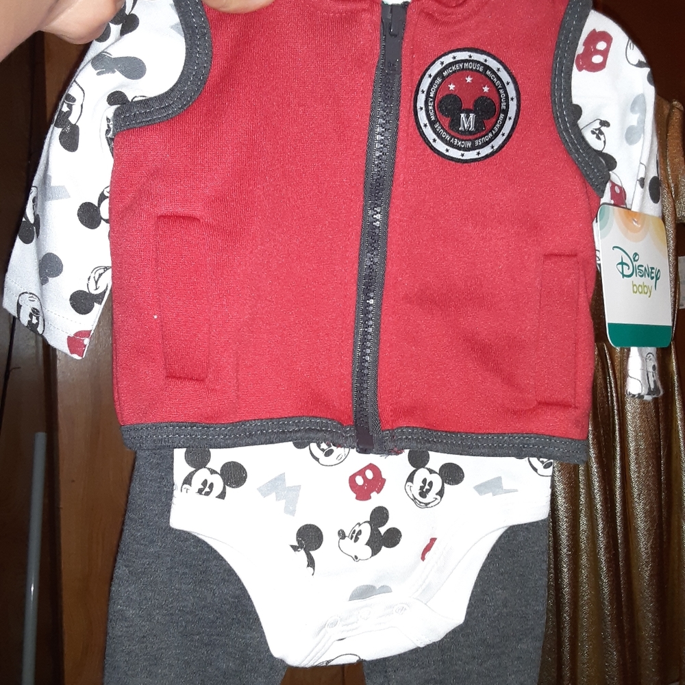 Disney baby 3 piece outfit